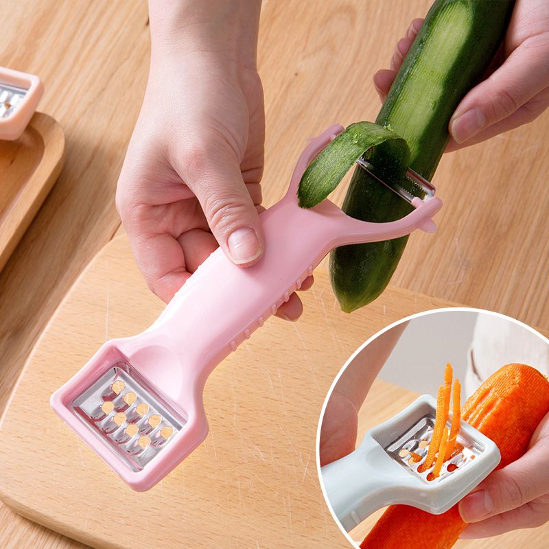 Double End Peeling Knife Kitchen Planer Multi Function Peeler Shaving