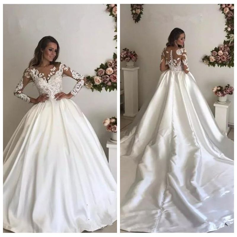 sheer satin dress