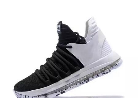 2018 Zapatillas de Kevin Durant 10 All Star Negro Blanco BHM University Series