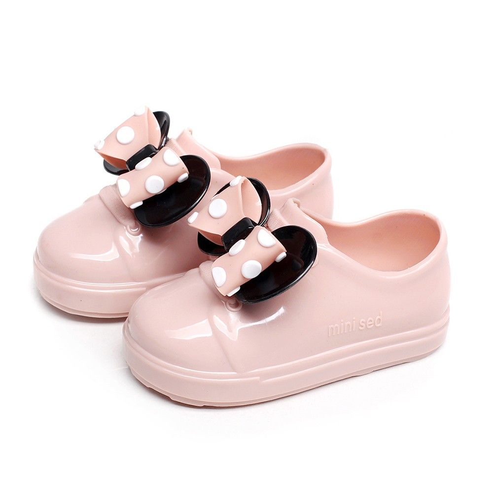 Botas de goma para niñas Zapatos moda para niños A prueba para niños