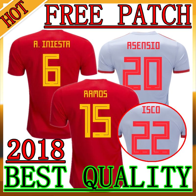 isco spain jersey