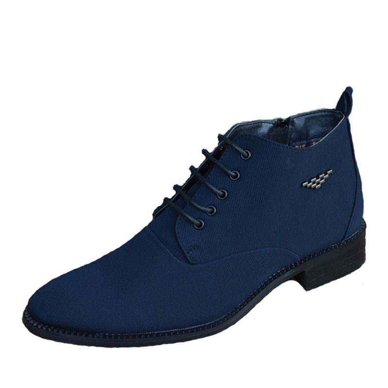 New Fashion Boots Men Canvas Shoes Men Ankle Boots Sping Autumn