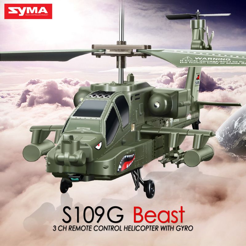 remote control attack helicopter