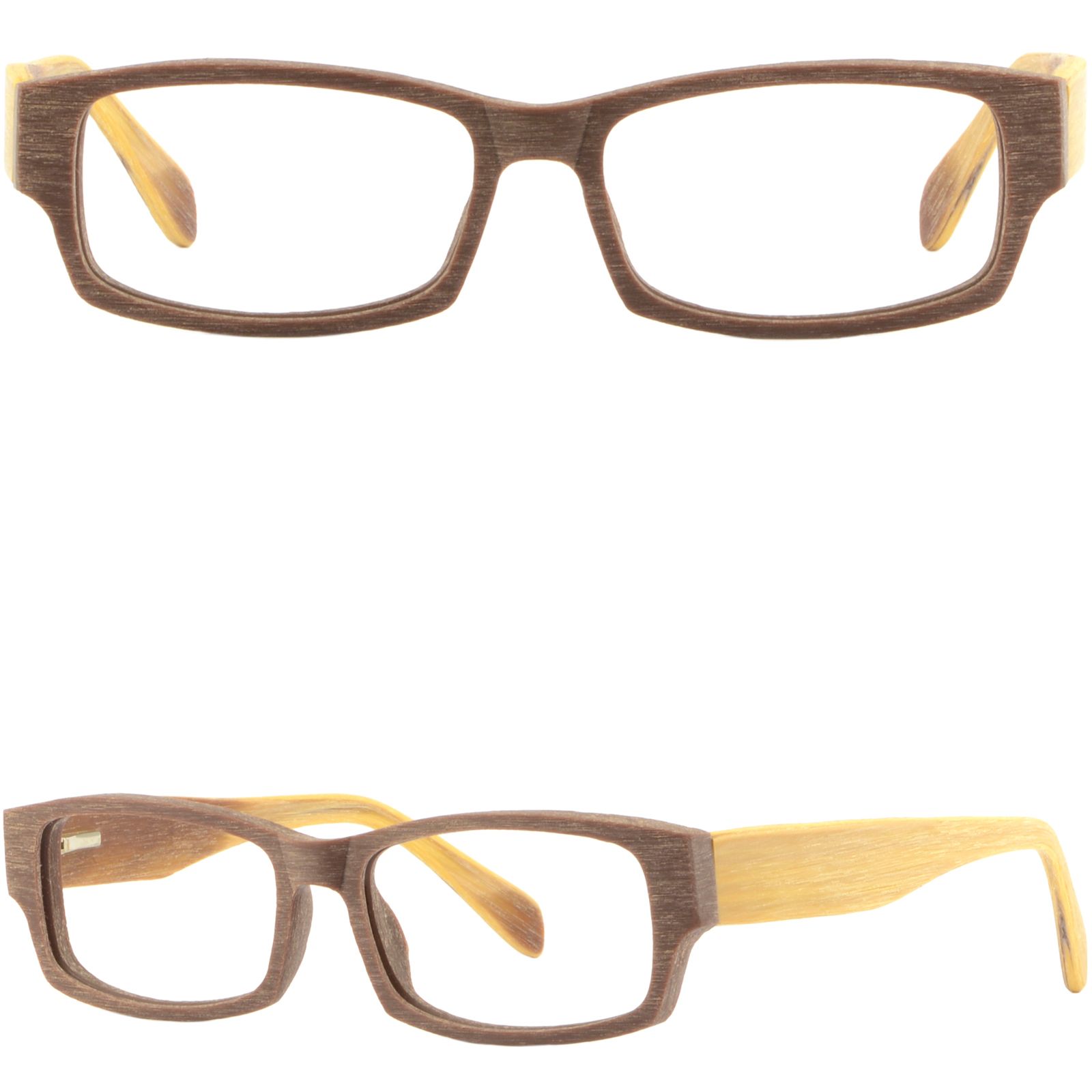 Acquistare Occhiali Da Vista In Fibra Di Legno Finto Legno Di Forte  Spessore Maschile Montatura Occhiali Marrone Economico | Consegna Veloce E  Qualità | It.Dhgate