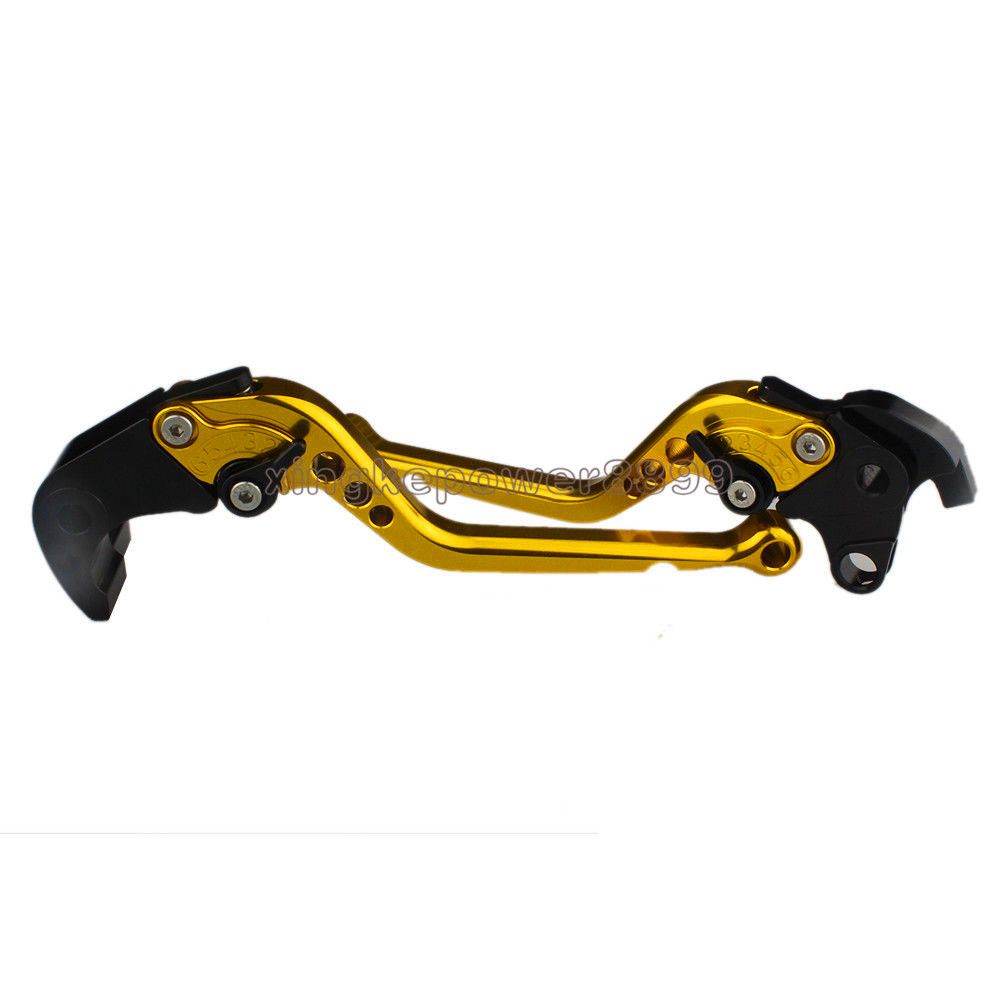New Adjust Folding Extended Clutch Brake Lever For Suzuki GSXR600//750//1000//1300