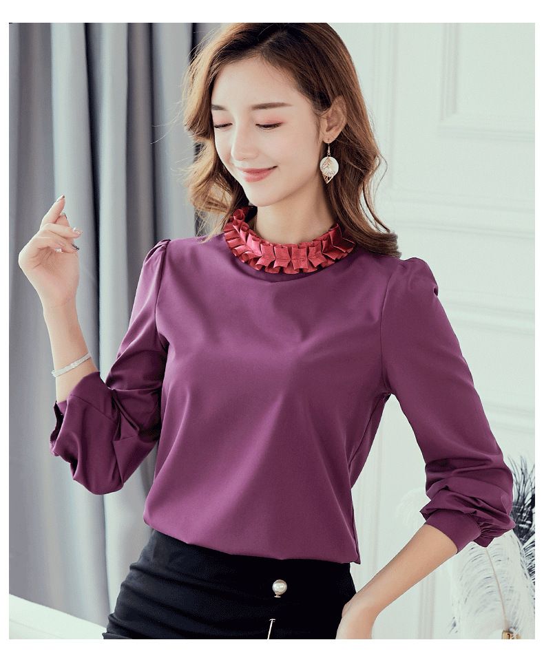 camisas de moda damas 2018