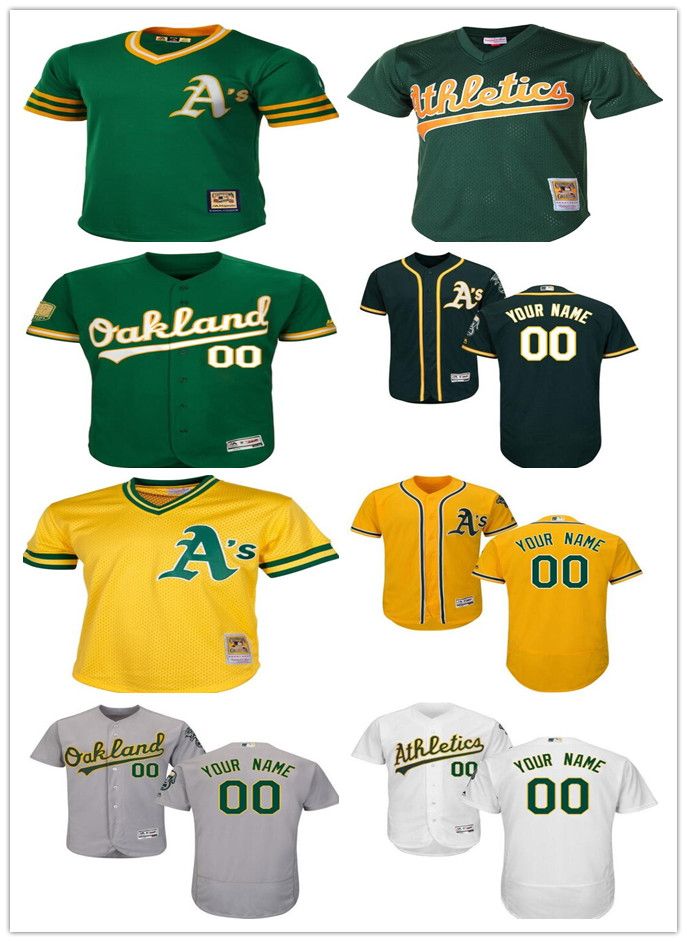 oakland a's personalized jersey