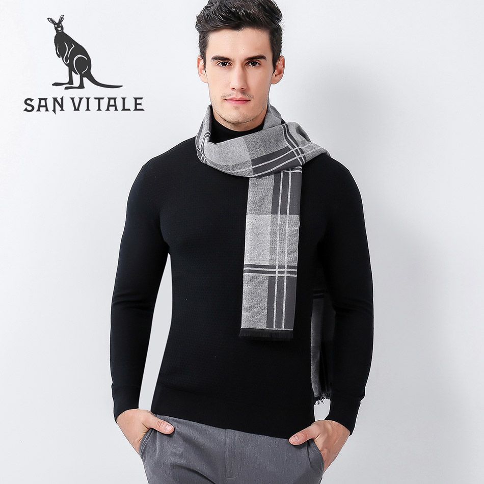 mens cotton neck scarves
