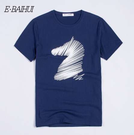 Compra E BAIHUI Venta Caliente 2018 Nueva Moda Hombres De Algodón 100% Ropa  Hombre Corto Camiseta Camisetas Masculinas Camisetas Informales Swag Tops  Tees T039 Barato | Entrega Rápida Y Calidad | Es.Dhgate