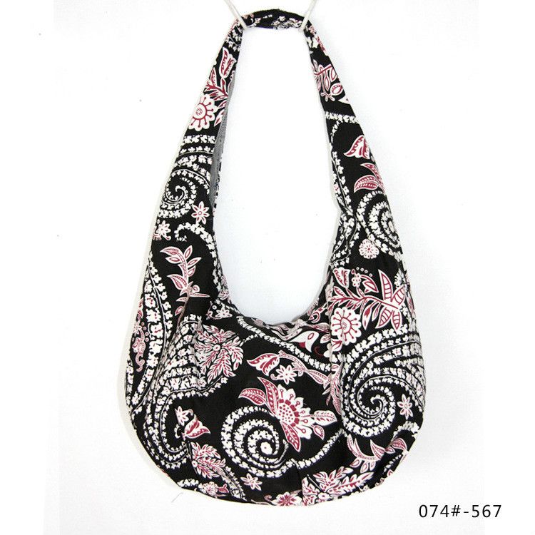 cotton hobo sling bag