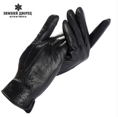 leather cotton gloves
