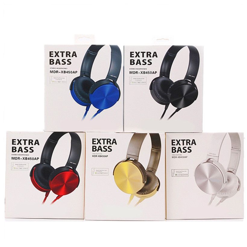 MDR XB450 Headband Earphones Extra Bass 