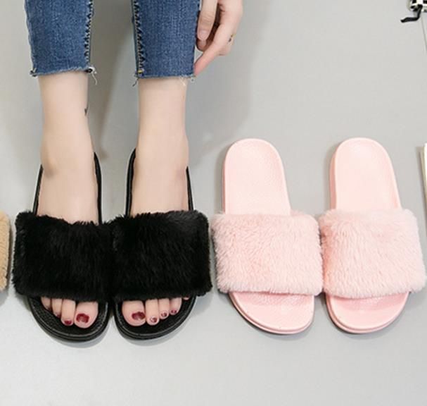 black slippers for girls