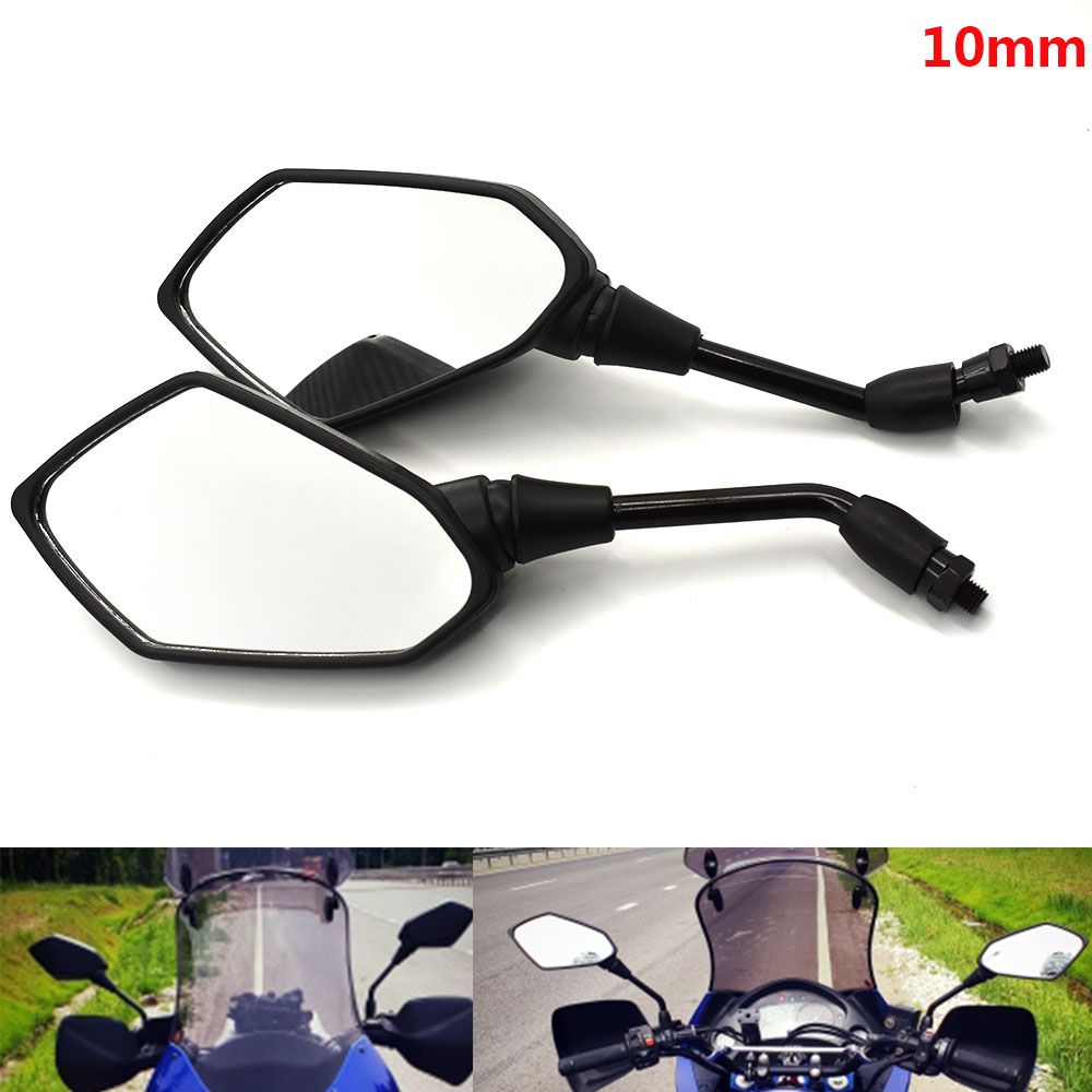 Para 2 Unids / Espejo de la Motocicleta Scooter Espejos Retrovisores de Eléctrica Espejo Retrovisor