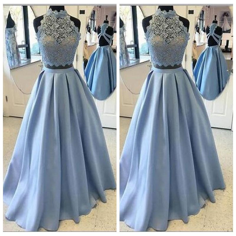 lace top formal dress