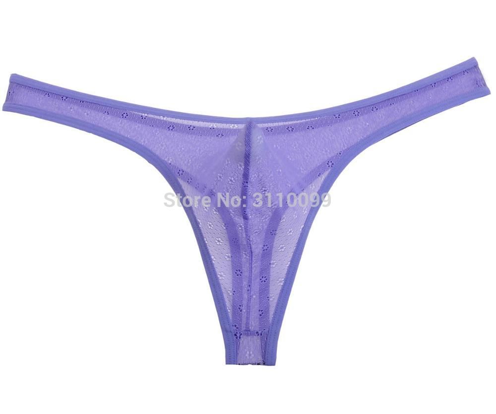 mini string homme dentelle