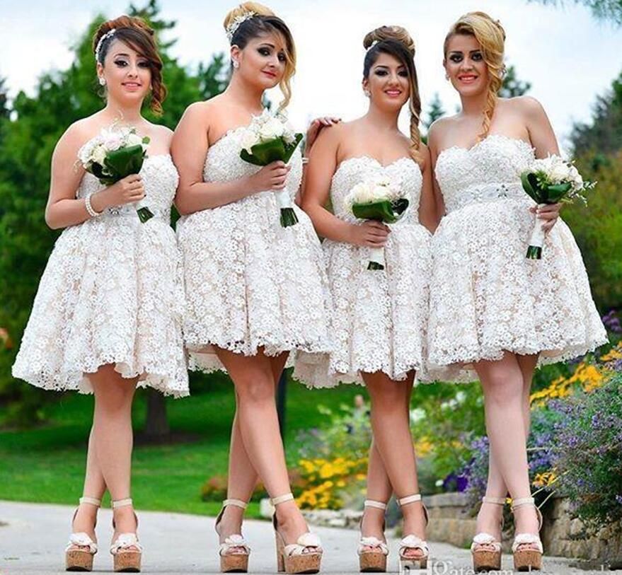 boho lace bridesmaid dresses