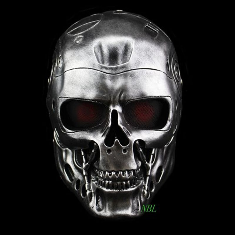 Acquista Halloween Cos Terminator Casco Maschere Horror Cs Paintball Fantasma Creepy Resina Maschera Masquerade Skull Movie Party Puntelli Cosplay A 26 8 Dal Hymen Dhgate Com