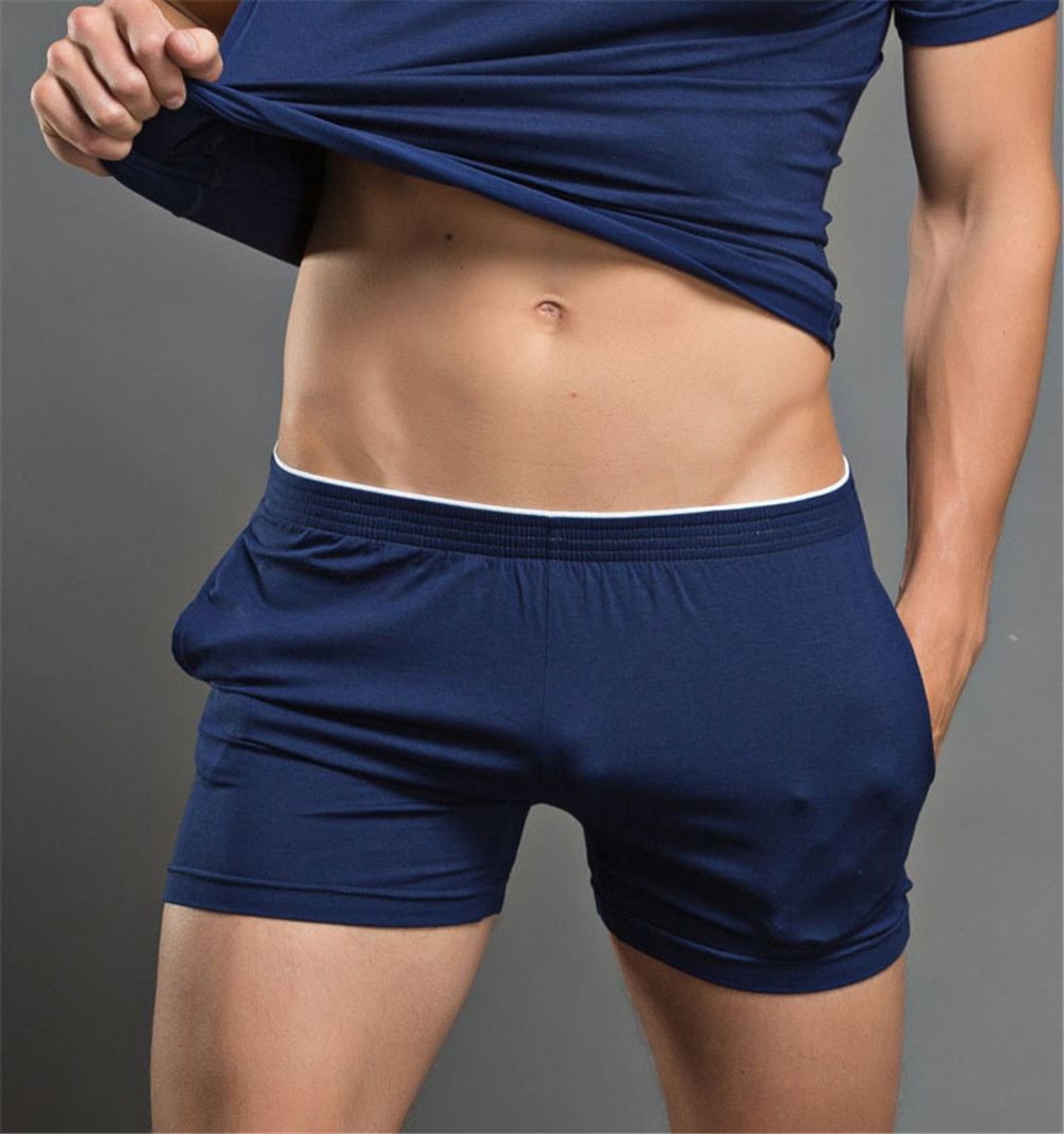 mens sleep shorts cotton