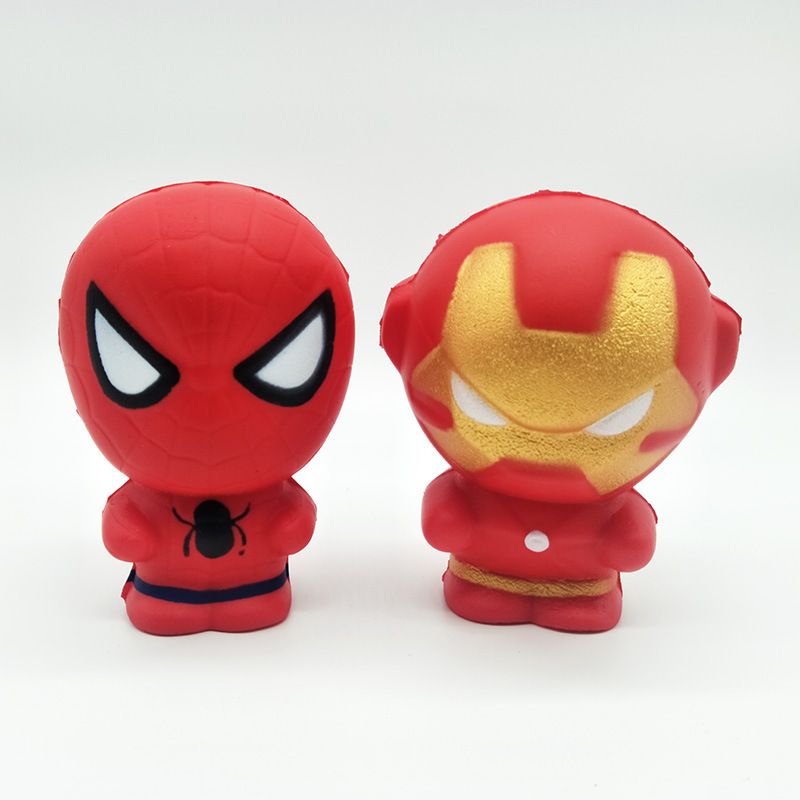 Compre Juguetes Squishy Lindos Levantamiento Lento Los Vengadores Iron Man Capitán América Spiderman Hulk Squeeze Juguete Squishies Stress Relief Niños Juguetes A 2,9 € Del Happy_healthy | DHgate.Com