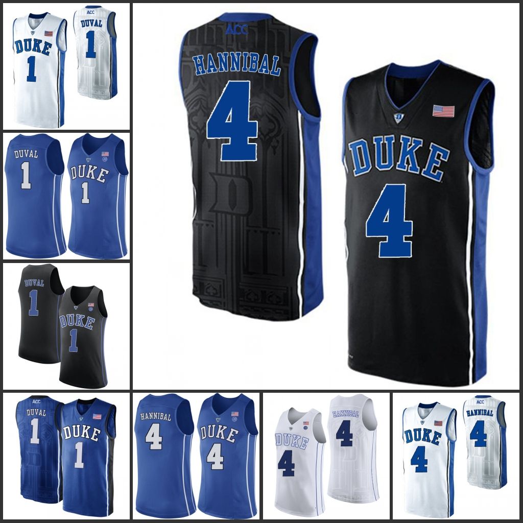 2021 Duke Blue Devils College Basketball Jerseys KINGGARGON Goldwire 15