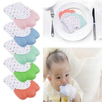 Acheter 5 Couleurs Silicone Anneau De Dentition Bebe Gant Sucette Bebe Gant De Dentition Nouveau Ne Allaitement Mitaines Enfants Anneau De Dentition A Macher Morsure Perle De Soins Infirmiers Cca9976 De 1 59