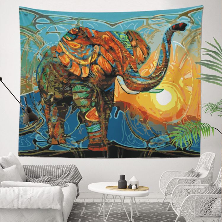 Colorful Best Price Sublimation Custom Printed 130x150cm Abstract