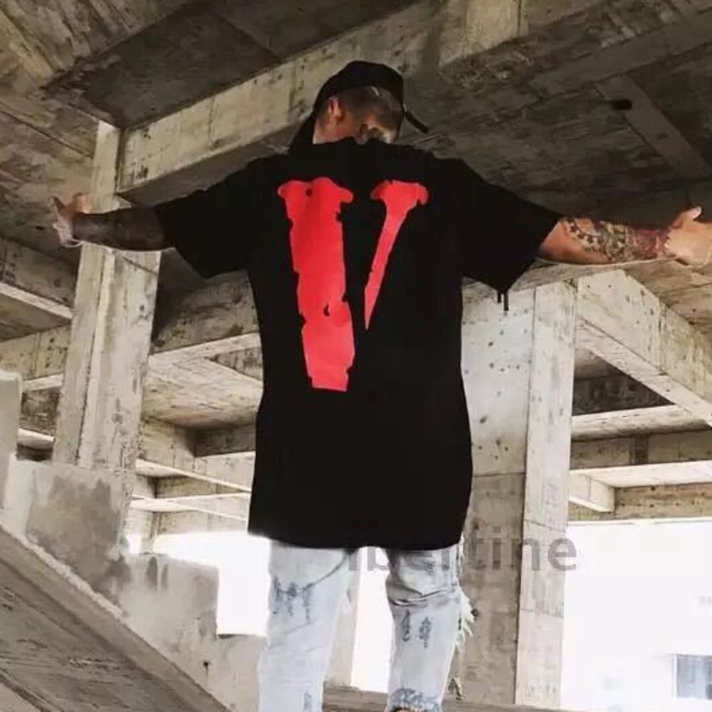 Vlone Fashion Tee New York Guerilla 