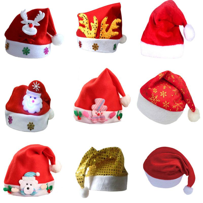santa hat baseball cap