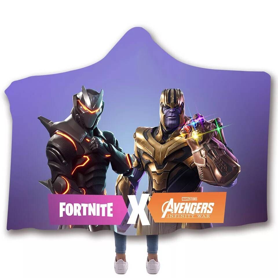 Acheter Promotion Fortnite Sherpa Serviette Couverture Douce Fortnite Nuit Jeu Thème à Capuche Cap Adultes Serviette De Bain Enfants Couvertures De