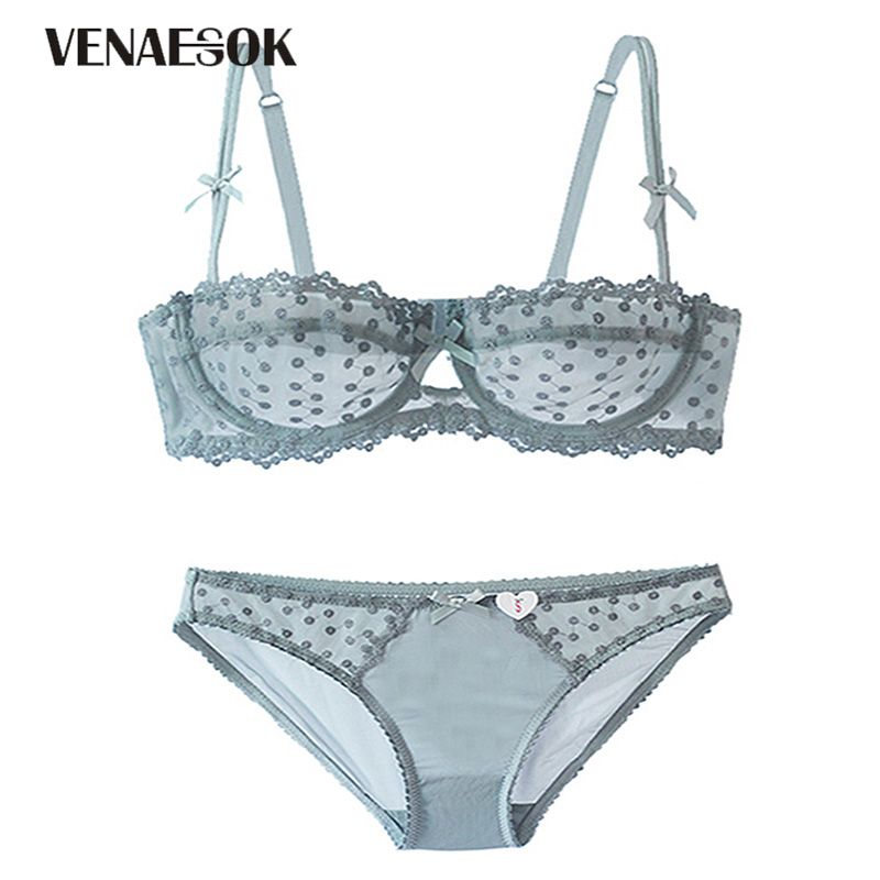 lenceria gris