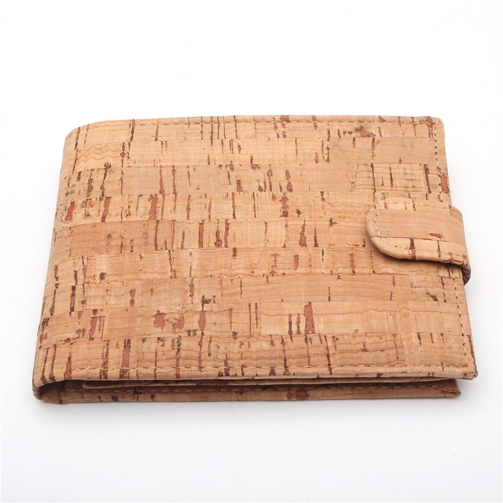 Cartera rústica de natural para Cartera ecológica de madera ecológica hecha a mano vegana