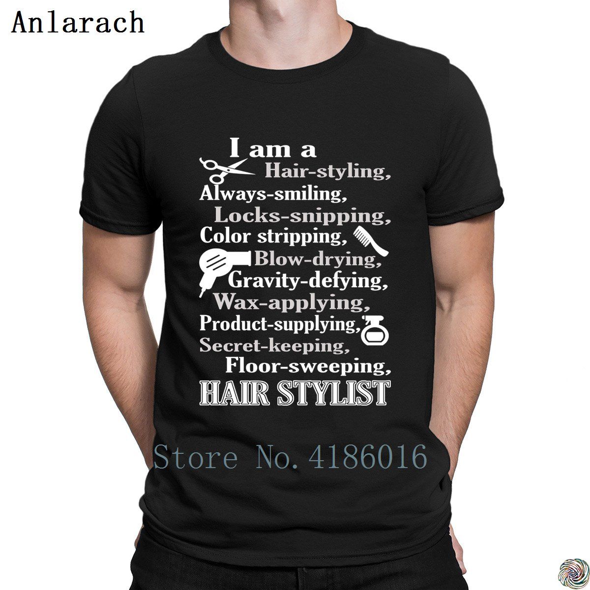 I Am A Hair Stylist T Shirt Gents High Quality Designer Spring