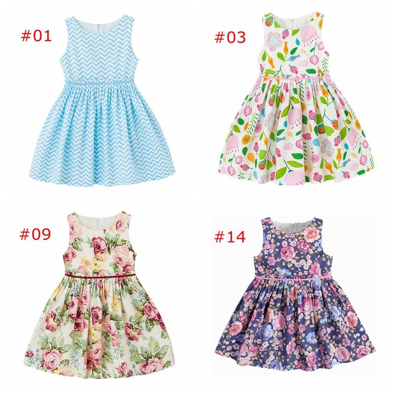 Vestido Para Niños Pequeños Vestido Con Estampado De Limón D Vestido Para Niños Pequeños Vestido Con Estampado De Limón D