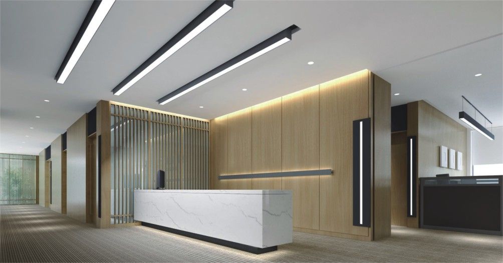 linear office lighting