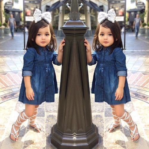 Vestidos De Mezclilla Con Botas Para Niñas | Outlet www.jardimartimoniz.pt