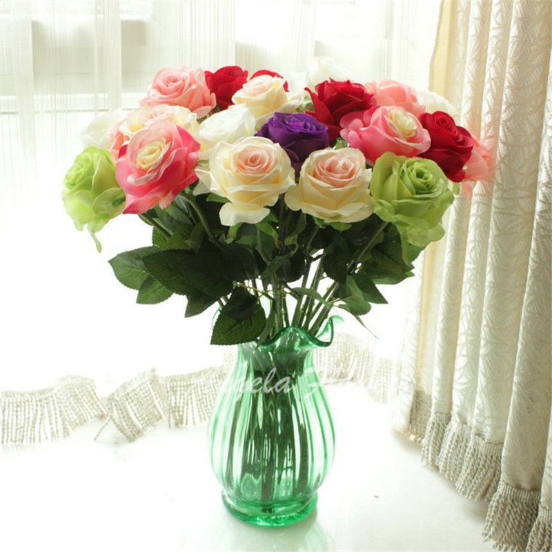false white roses