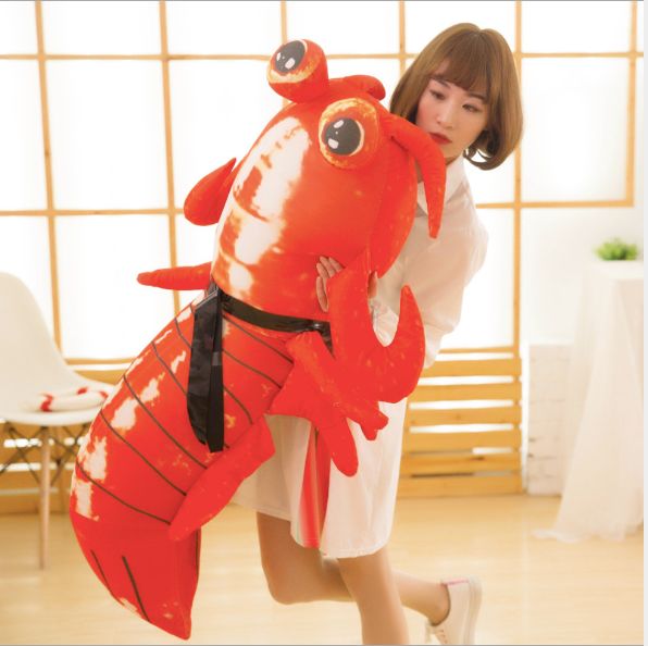 shrimp plush toy