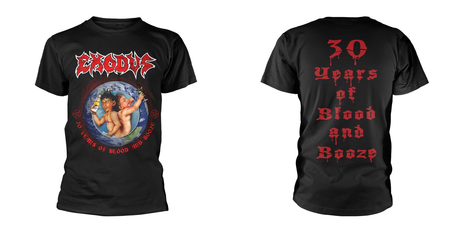 exodus bonded by blood shirt