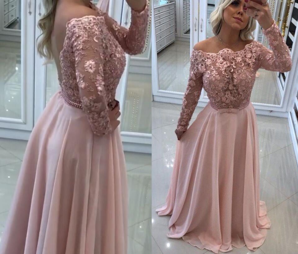 pink lace prom dress uk