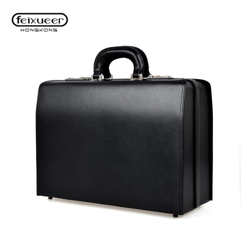 Compra Feixueer Maletín Con Contraseña Comercial De Cuero Maleta De La Moda  Hombres Casete Laptop Case Negocio Brown Buckle Bolsa De Documentos D02  Barato | Entrega Rápida Y Calidad | Es.Dhgate