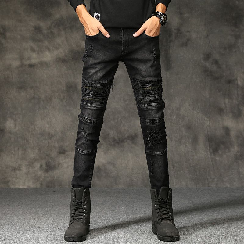 Pantalon Gianni Kavanagh con logo Mecanico Negro
