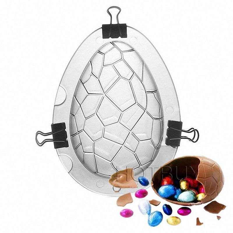 3D diy huevos de dinosaurio de pascua del molde de chocolate para hornear molde huevos de 3D diy huevos de dinosaurio de pascua del molde de chocolate para hornear molde huevos de