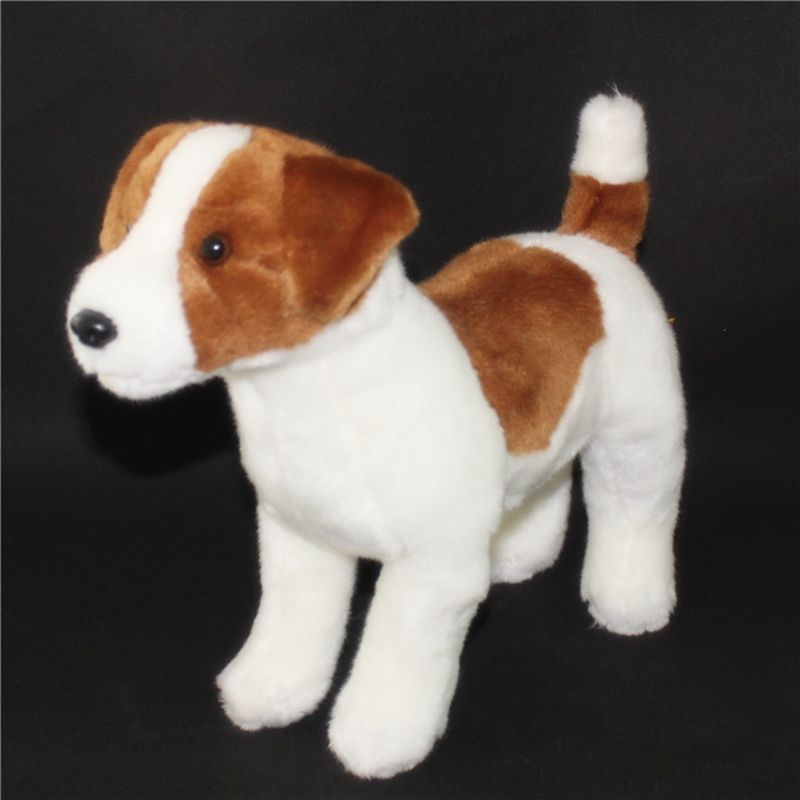 Precioso realista peluche simulación modelo animal vida real perro 