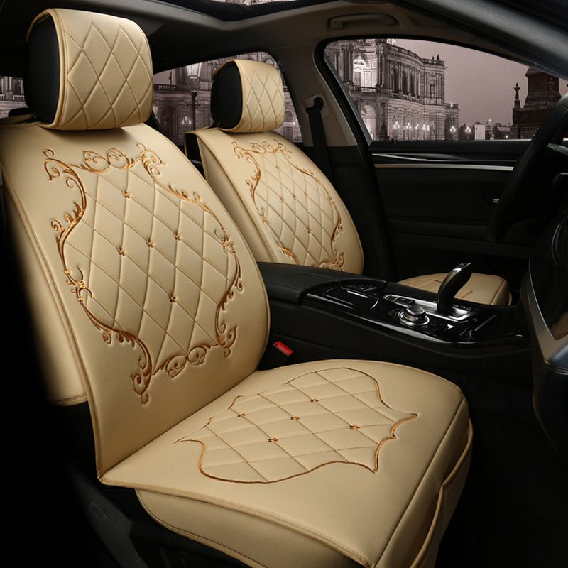 Luxury Pu Leather Car Seat Covers For Citroen All Models C4 C5 C2 C3 Drain Black Red Beige Brown Auto Accessories Nz 2021 From Lunda 167 14 Dhgate - Leather Car Seat Covers Nz