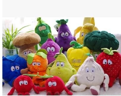 soft toy fruits and vegetables