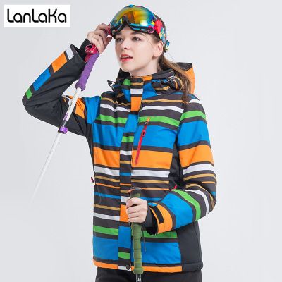 jaqueta feminina de ski impermeável first heat