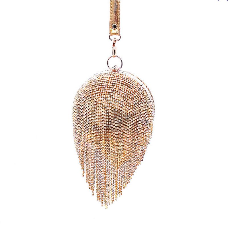 gold ball bag