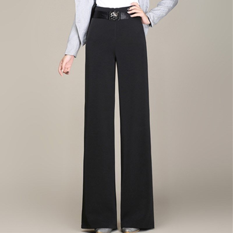 Full length wide leg pants top