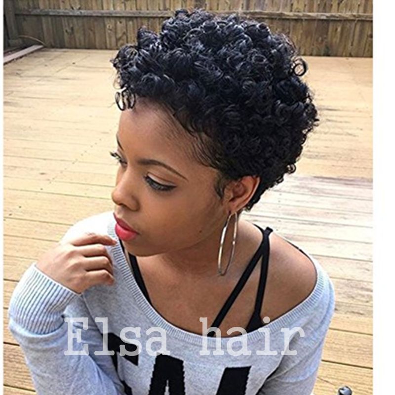 Celebrity Afro Kinky Curl Glueless Cap Natural Indian Remy Human Hair Regular Affordable Machine Made Short Wig For Black Women Heat Resistant Wigs Asian Wigs From Zl7011 38 95 Dhgate Com